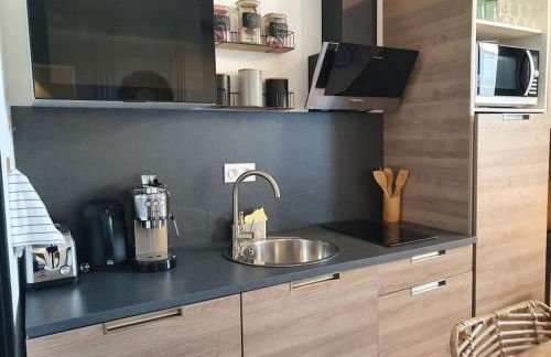 -Garrigue- Face à la Cité médiévale studio terrasse classé 4☆ - Foto 6