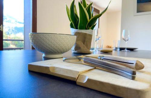 Le coin cosy des 4 têtes - balcon - vue montagnes - proche centre & gare - Foto 4