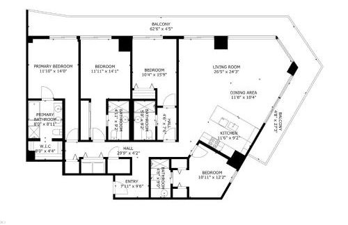 POSH Ocean View Penthouse - Heated Pool, Gym, Office! 10mins Beach - Foto 73