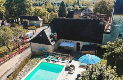 Coeur de village, maison pour 8 avec piscine - Foto 34