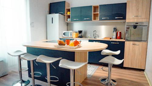 La Tanière du Corsaire - Coliving - jusqu'à 4 chambres - vue Rivière - Foto 4, stove