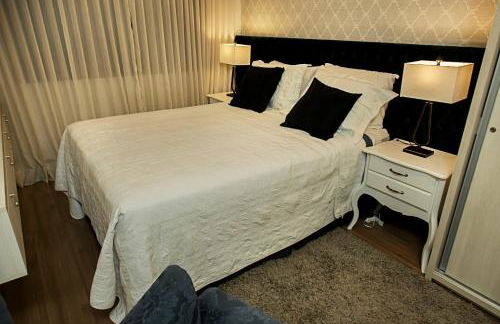 Apto com lareira, ar quente frio a 800m do centro - Foto 56