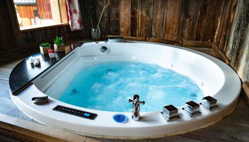 Chalet La Plagne jacuzzi vue top - Foto 3