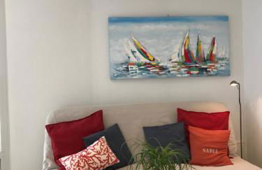 Duplex 6 pers piscine et vue mer - Foto 11