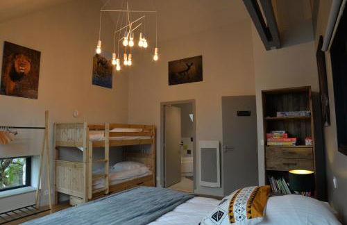 La grange de Tissey grand gîte avec spa et sauna - Foto 29