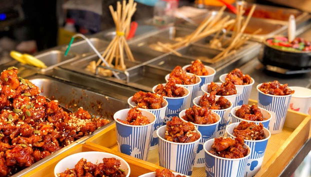 Pollo al estilo coreano