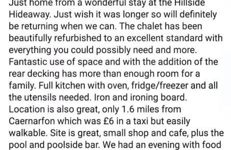 Cosy Hideaway Lodge in Glan Gwna - Photo 15