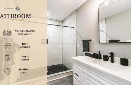 Comfy 5BR Holiday Home with Hot Tub, 10min from NGR Stadium - Foto 9