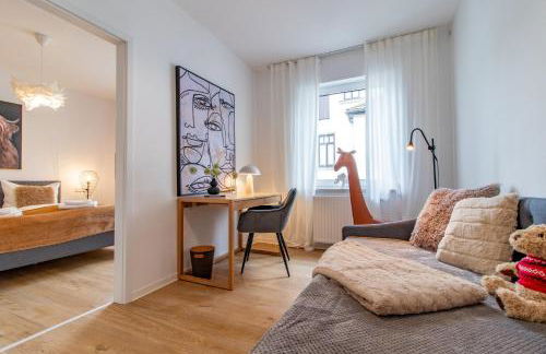 Stilvolles City-Apartment I WLAN l Küche I Zentral I 8P - Foto 38