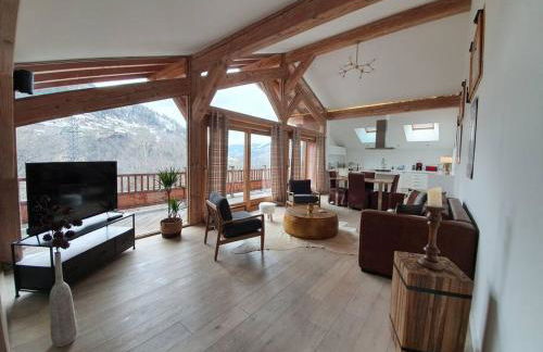Chalet entier 110m2 avec vue et sauna à 10 min des pistes - Photo 3