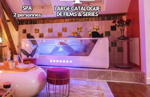 Suite Romantique 45m2-Amiens Centre-SPA & Parking - Foto 1