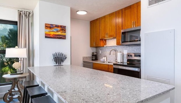 Sugar Beach Resort, #235 1 Bedroom Condo by RedAwning - Foto 5, Cocina privada