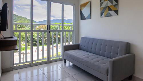 Jardim das Palmeiras, piscinas, lazer, estacionamento coberto, prox. Praia Grande - Foto 3