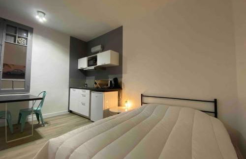 V1 lumineux studio plein centre - 5 min Golfech - Foto 6