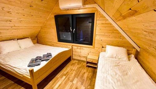 Leśne Zacisze Iwkowa - Foto 3, Garden view, towels, wardrobe