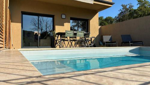 Villa Lagon Bleu- Piscine privée- Corsu di Core - Foto 1, sunbed