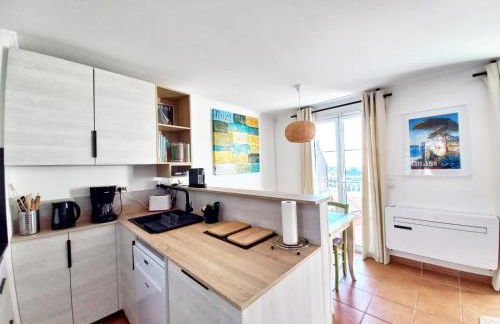 Le DRAMONT Appartement vue panoramique MER LAC FORET - Foto 13