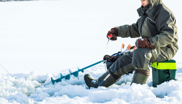 Pesca sul ghiaccio a Kittilä
