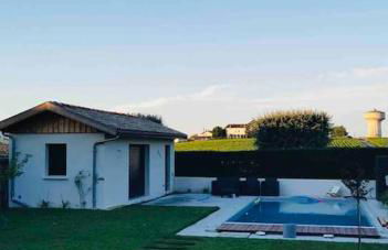 Studio vue piscine au calme près des vignes - Foto 10