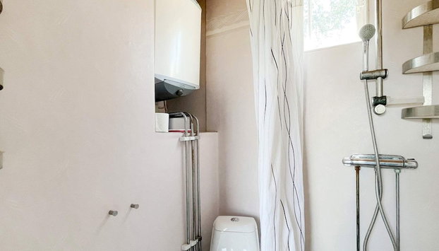 4 Person Holiday Home in Gotlands.tofta - Foto 5, Baño