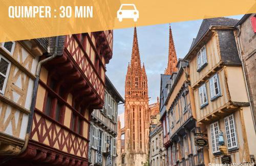 Villa du Menhir, vue panoramique sur la mer - WarmHouse - Foto 48