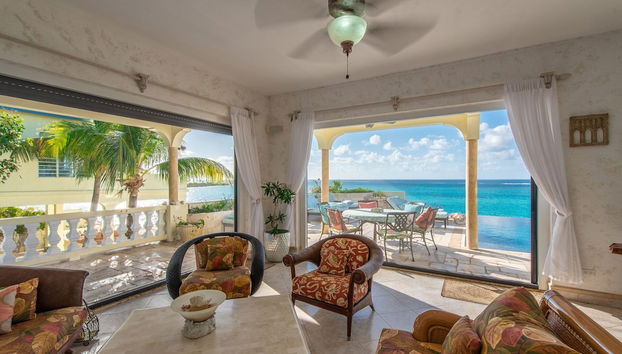 Zona de estar del vestíbulo