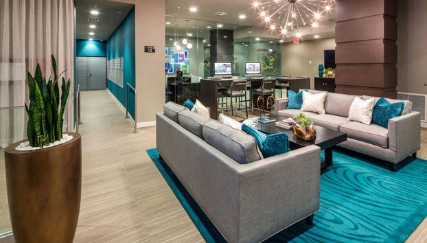 Sala de estar do lobby