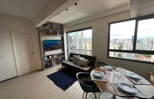 Apto Novo é confortável em Perdizes, ao lado do Allianz Park, cama king size - Foto 15