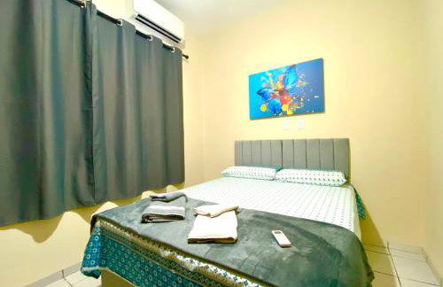 Apto espaçoso no Centro, térreo com 2 Quartos de Casal ArCond WiFi 500megas HomeOfice Cozinha e Garagem - Foto 9