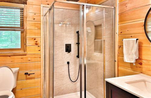 Adirondack Mountain Cabin with Hot Tub, Near Whiteface, Lake Placid, Fire Pit, Game Rm - Foto 19