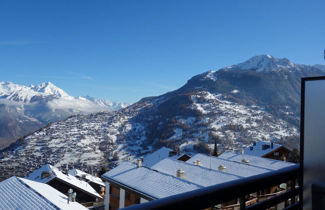 Apartment in Veysonnaz Near Ski Gondola - Foto 35