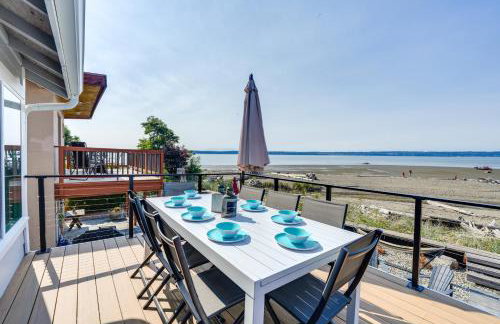 Coastal PNW Home on Swimmable Beach with Hot Tub! - Foto 2