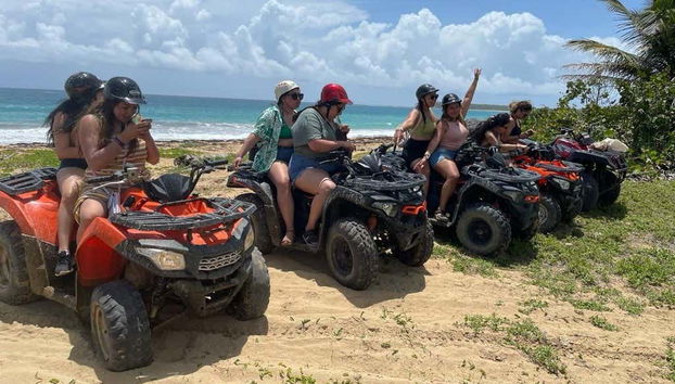 Balade en quad à Miches