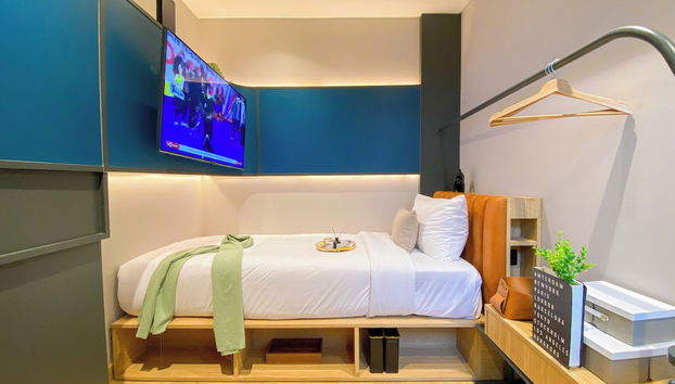 Elegant 2BR Loft Garden Villa at Collins Boulevard Apartment - Foto 5, Habitación