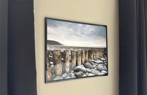 Embruns maison spacieuse rénovée 5 ch 3 sdb 2 WC belle terrasse aménagée barbecue à 250 m de la plage en plein centre d' Arromanches au coeur des plages du débarquement, proximité de Bayeux - Foto 32