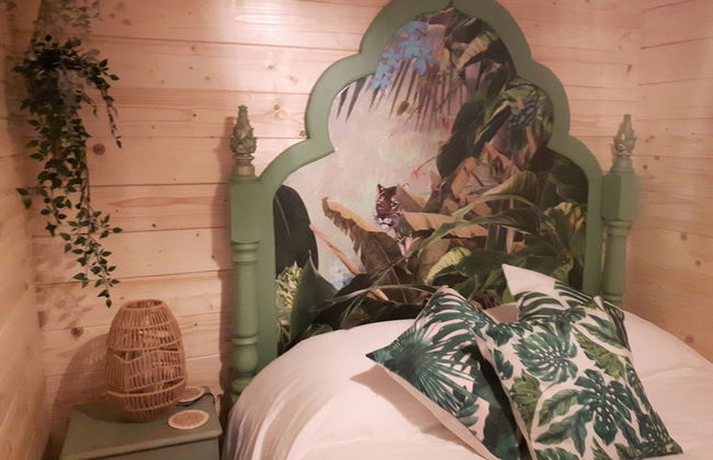 Cabin set in a Beautiful Romantic Tropical Garden - Foto 5