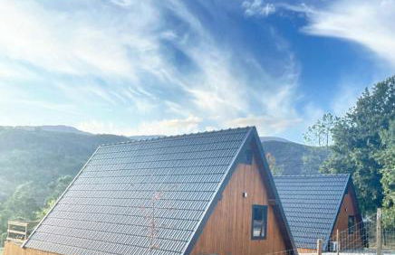 Chalés Luna in rio A-Frame Romântica no Gerês com vista Rio - Foto 39