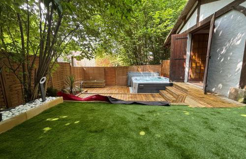 La Chaumière Luxury Domain with 2 Apartments Spa and Pool near Disneyland - Foto 41