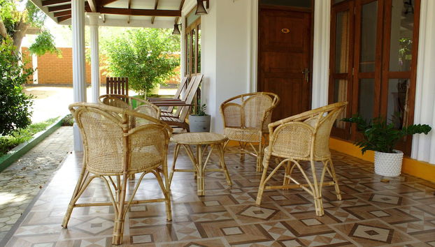 Zona de estar del vestíbulo