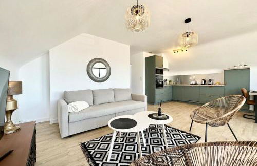 T2 Neuf Top Cocooning Terrasse - Face à la mer - Foto 16