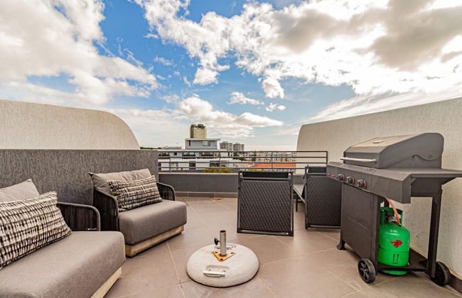 Modern Apartment w Rooftop Deck Scholtz Penthouse - Foto 15