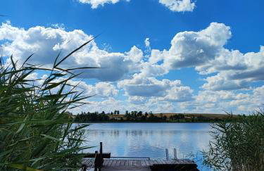 Siedlisko nr 5A nad jeziorem Skarlińskim, jezioro, mazury, domki letniskowe, bania - Foto 3