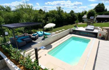 Gemütliche Ferienwohnung mit Pool bei Jena - Foto 1