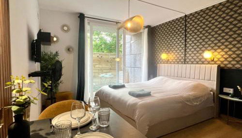 Art Deco Studio avec terrasse aux portes du parc - Foto 2