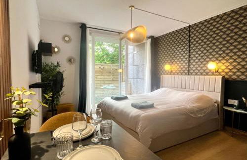 Art Deco Studio avec terrasse aux portes du parc - Foto 2