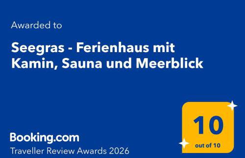 Seegras - Ferienhaus mit Kamin, Sauna und Meerblick - Foto 33