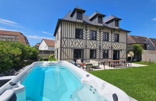 Villa d'exception, 5 chambres, 20m plage, spa. - Foto 1