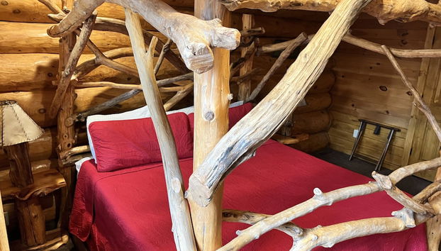 Infinite Views - Secluded W/ Mountain Views 2 Bedroom Cabin by Heavenly Views Resort - Foto 4, Habitación