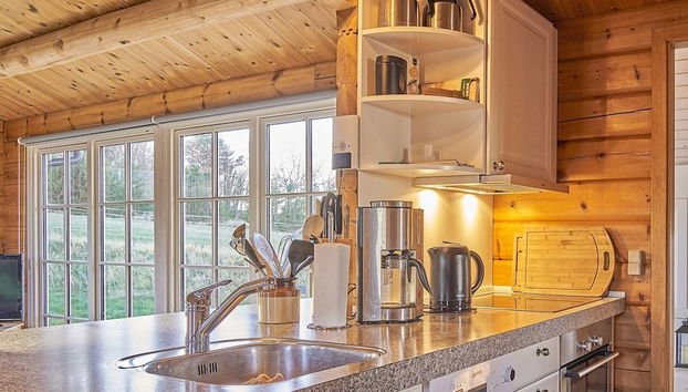 Panoramic Log Cabin in Sandvig-by Traum - Foto 3, Cocina privada