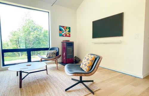 Modern Retreat with Sauna between Stowe and Waterbury - Foto 32